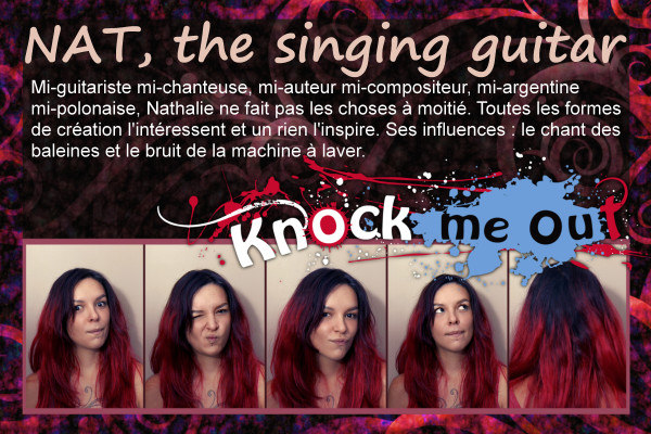 Nat fond rouge